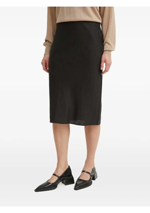 SAMSOE SAMSOE SAGNETA midi skirt - Black