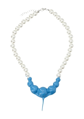 Ottolinger pearl-drop necklace - White