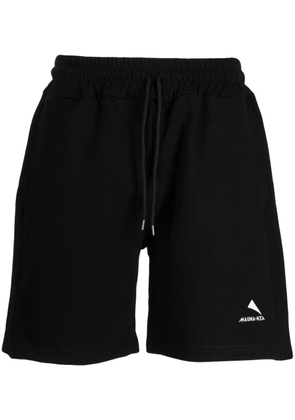 Mauna Kea logo-print cotton shorts - Black