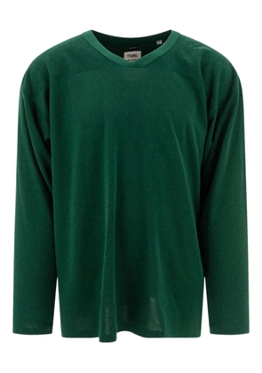 Nanamica long-sleeve V-neck T-shirt - Green