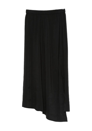 Christian Wijnants asymmetric midi skirt - Black