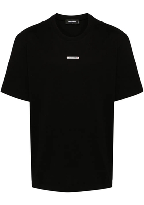 DSQUARED2 logo-patch cotton T-shirt - Black