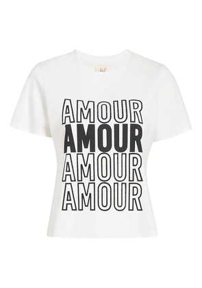 Cinq A Sept Amour T-shirt - White