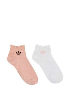 adidas logo socks - Pink