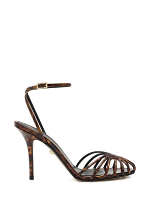 Alevì 95mm Blake heeled sandals - Brown