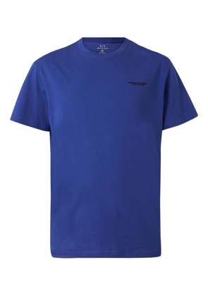 Armani Exchange logo-print T-shirt - Blue