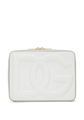 Dolce & Gabbana medium DG Logo camera bag - White