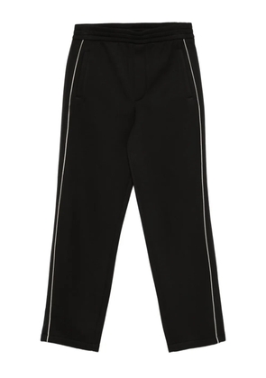 Emporio Armani side-piping track pants - Black
