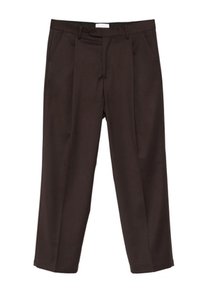 MARSEM pleated-front tailored trousers - Brown