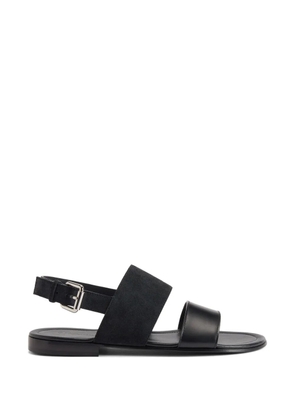 Giuseppe Zanotti Maratea double-band sandals - Black