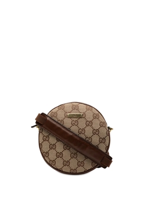 Gucci Pre-Owned 2000-2015 GG Canvas Round crossbody bag - Brown