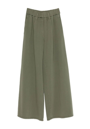Forte Forte elastic-waistband trousers - Green