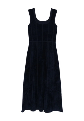 Maje panelled midi dress - Blue