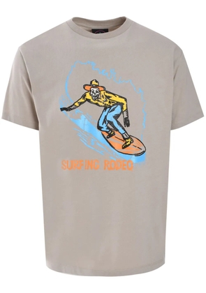 Mauna Kea Surfing Rodeo T-shirt - Neutrals