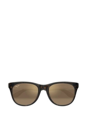 Maui Jim Kōaniani Af round-frame sunglasses - Brown