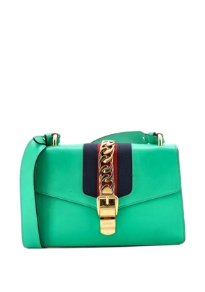Gucci Pre-Owned Sylvie Leather Small shoulder bag - Green