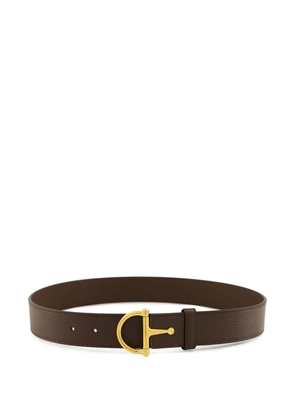 Gucci horsebit-detail leather belt - Brown