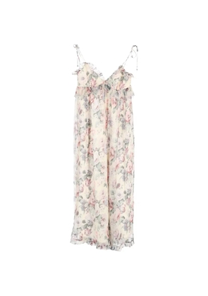 ZIMMERMANN floral-print sleeveless jumpsuit - Neutrals
