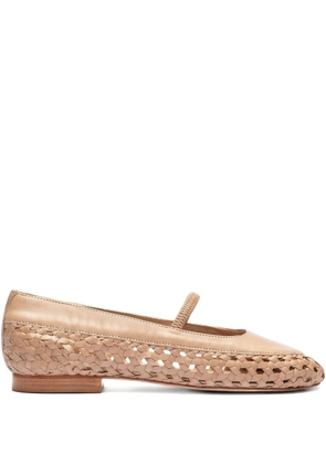 Sarah Chofakian Pritzker woven ballet flats - Neutrals