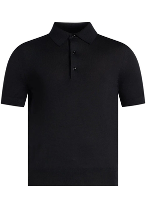 TOM FORD short sleeve polo shirt - Black