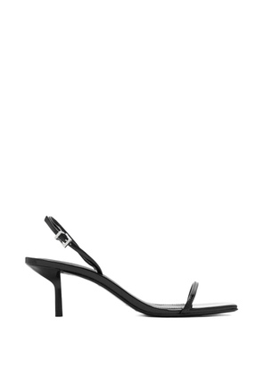 Schutz Judith square open-toe slingback sandals - Black