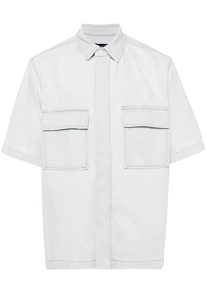 IRO short-sleeve denim shirt - Grey