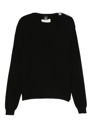 Versace Pre-Owned 2005 button-detail sweater - Black