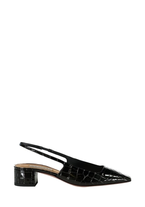 Aquazzura 35mm Ginza slingback pumps - Black