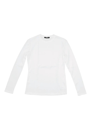 LA ROSE long-sleeve crew-neck t-shirt - White