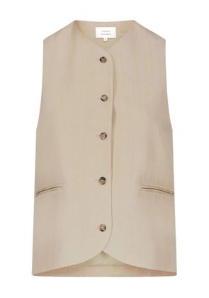 LouLou de Saison Paco buttoned waistcoat - Neutrals