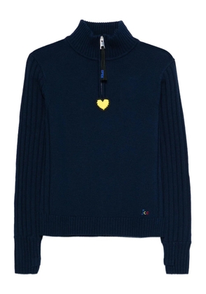 Rossignol x JCC Merib half-zip sweater - Blue