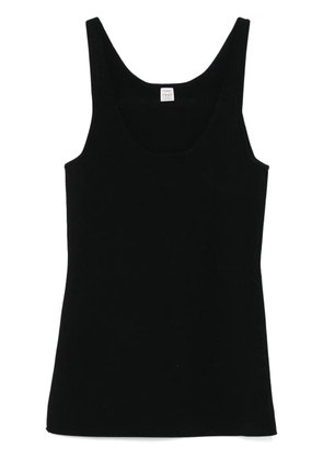 TOTEME knitted tank top - Black