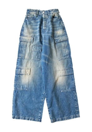 AMBUSH denim cargo pants - Blue