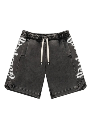 GODSPEED courtside graphic track shorts - Grey