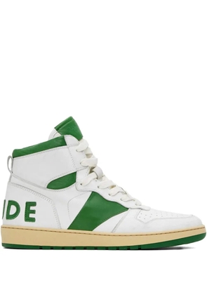 RHUDE Rhecess HI high-top trainers - White
