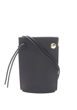 Loewe Pre-Owned 2020s Pebble Dice leather shoulder bag - Black