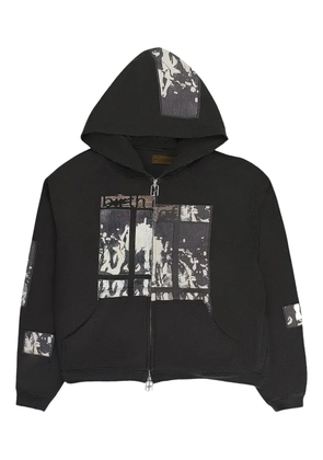 BIRTH OF ROYAL CHILD Flash Light graphic-print zip-up hoodie - Black