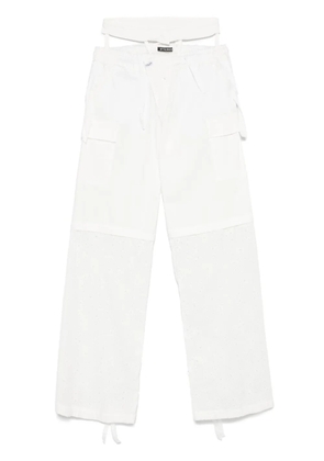 Ottolinger baggy cargo trousers - White