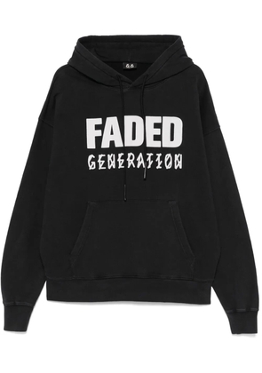 44 LABEL GROUP Faded Gen hoodie - Black