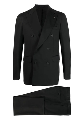 Tagliatore double breasted suit - Black