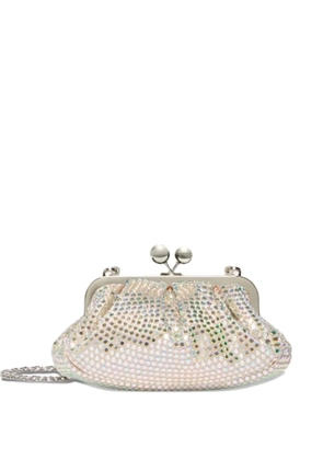 Weekend Max Mara embellished chain clutch bag - Pink