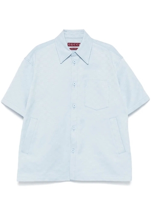 Gucci GG cotton shirt - Blue