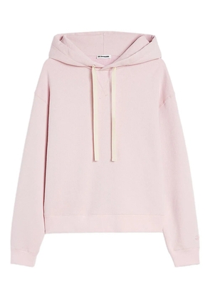 JIL SANDER+ cotton terry hoodie - Pink