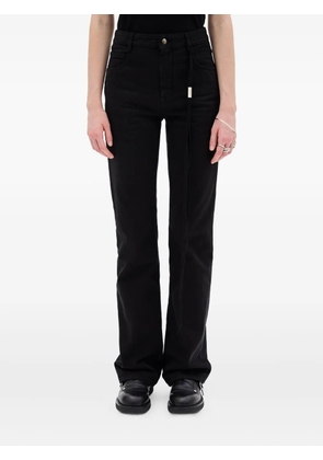 Ann Demeulemeester Ona 5 Pocket flared trousers - Black