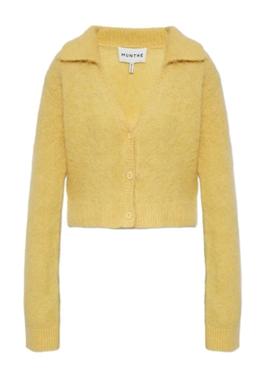 MUNTHE Roxas button-up cardigan - Yellow