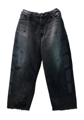 SATOSHI NAKAMOTO wide-leg jeans - Blue