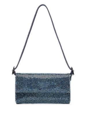 Benedetta Bruzziches Vitty La Mignon rhinestone-embellished denim bag - Blue
