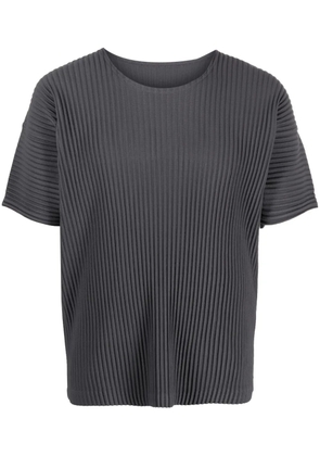 Homme Plissé Issey Miyake pleated short-sleeve T-shirt - Green