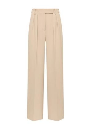 MALIPARMI pleated straight-leg trousers - Neutrals
