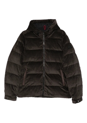 MC2 Saint Barth corduroy hooded jacket - Brown